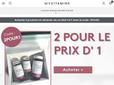 Myvitamins FR Coupons and Promo Code