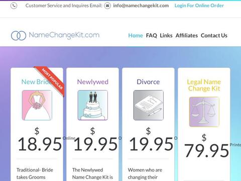 namechangekit.com Coupons and Promo Code