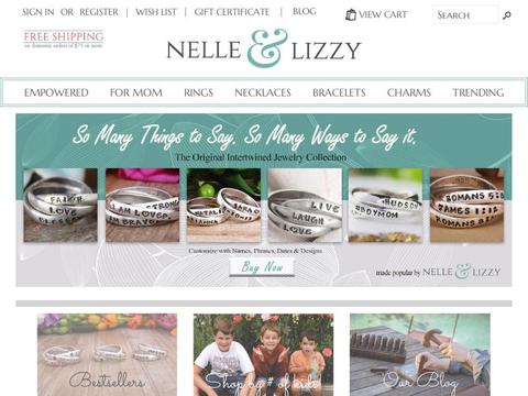 Nelle & Lizzy-Personalized stamped jewelry Coupons and Promo Code