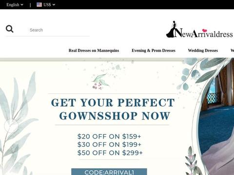 NewArrivalDress US Coupons and Promo Code