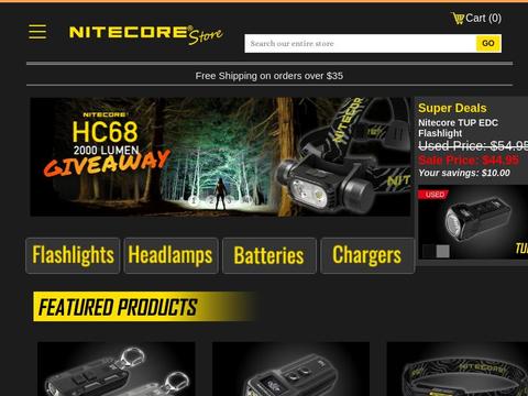 nitecorestore.com Coupons and Promo Code