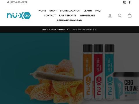 Nu-X CBD Coupons and Promo Code