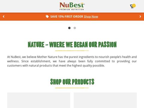 NuBest Coupons and Promo Code