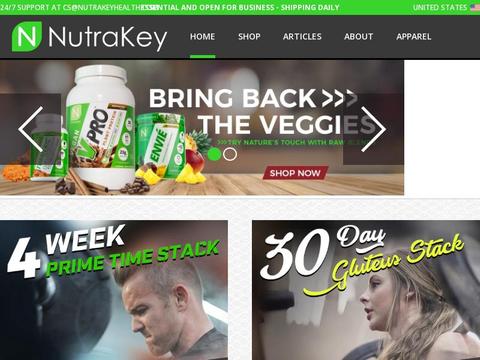 Nutrakey Coupons and Promo Code