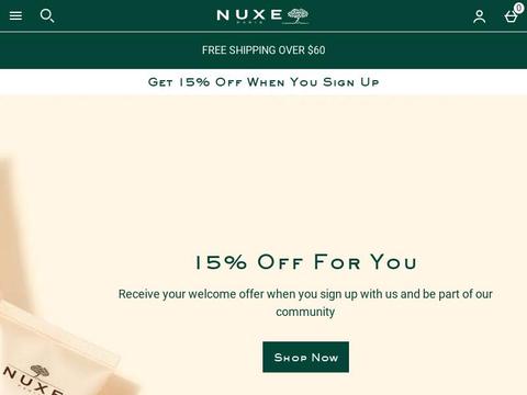 Nuxe US Coupons and Promo Code