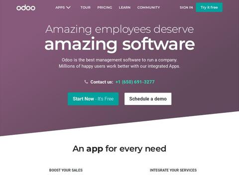 Odoo.Com Coupons and Promo Code