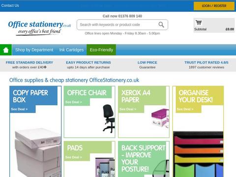 Office Stationery Coupons and Promo Code