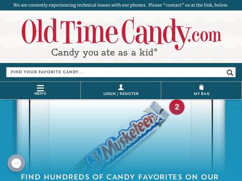 Old Time Candy Company Coupons and Promo Code