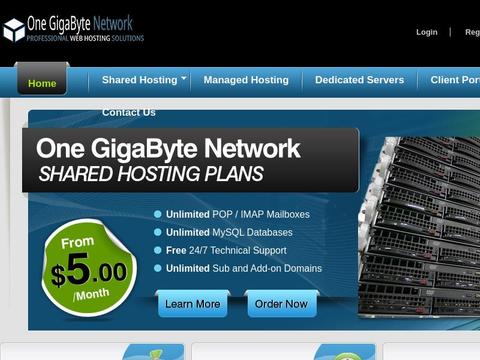 One Gigabyte Network Coupons and Promo Code