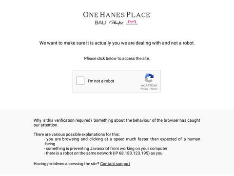 Onehanesplace.com Coupons and Promo Code