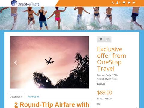 Onestoptravel.ca Coupons and Promo Code