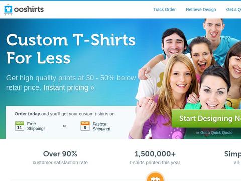 ooShirts Coupons and Promo Code