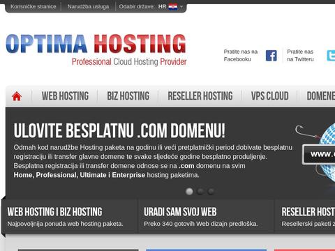 Optimahosting.hr Coupons and Promo Code