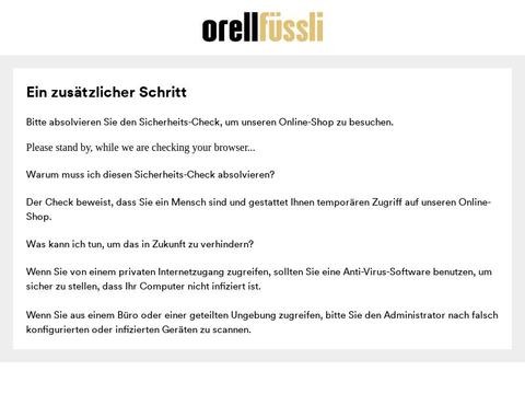 Orell Füssli CH Coupons and Promo Code