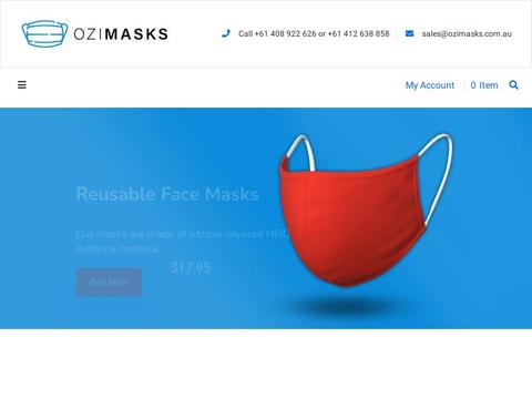 Ozimasks Coupons and Promo Code