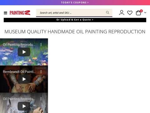 PaintingZ.com Coupons and Promo Code