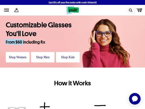 Pair Eyewear Coupons and Promo Code