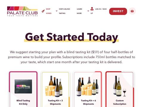 Palate Club Coupons and Promo Code