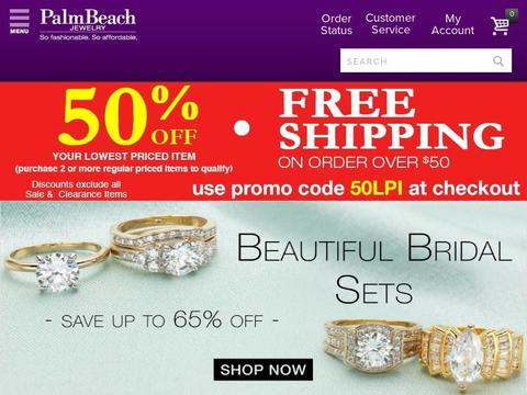 Palm Beach Jewelry Coupons and Promo Code