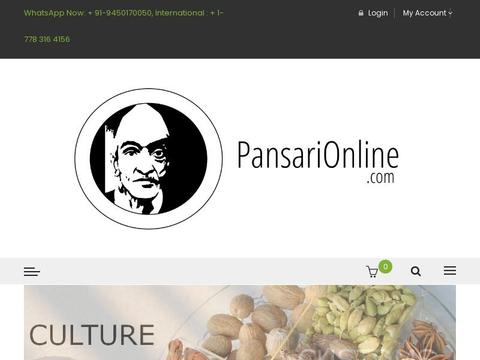 PansariOnline Coupons and Promo Code