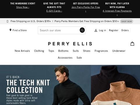 Perry Ellis Coupons and Promo Code