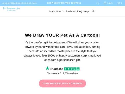 Pet Creations (US) Coupons and Promo Code