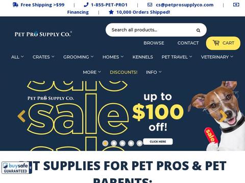 Pet Pro Supply Co. Coupons and Promo Code