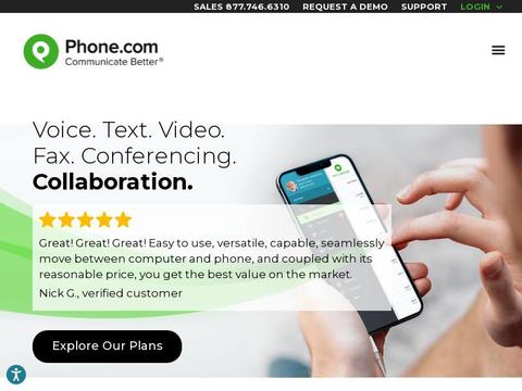 Phone.com Virtual Office Coupons and Promo Code