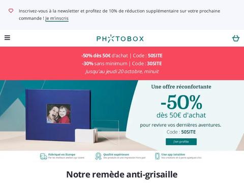 PhotoBox FR Coupons and Promo Code