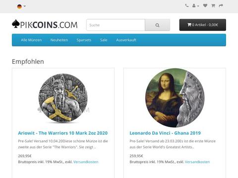 Pik Coins Piotr Czerniawski Coupons and Promo Code