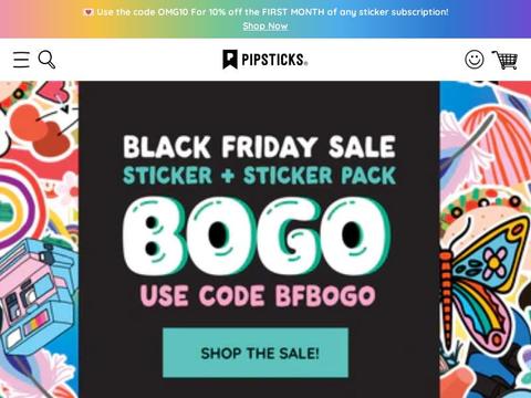 pipsticks Coupons and Promo Code