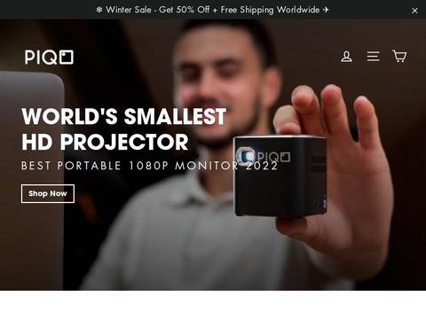 PIQO PROJECTOR LLC Coupons and Promo Code