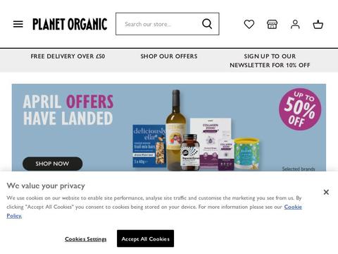 Planet Organic Coupons and Promo Code