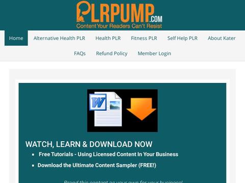 Plr Pump Coupons and Promo Code