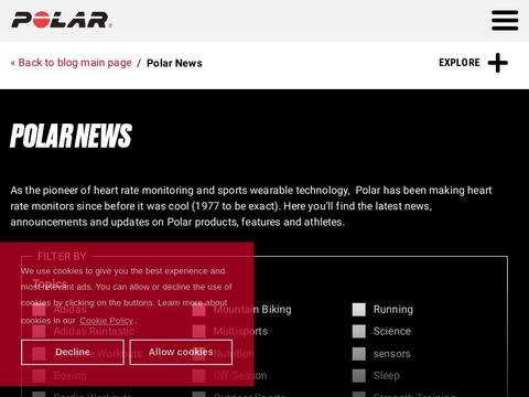 Polar Electro Inc. Coupons and Promo Code