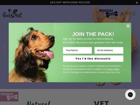 Pooch and Mutt Coupons and Promo Code