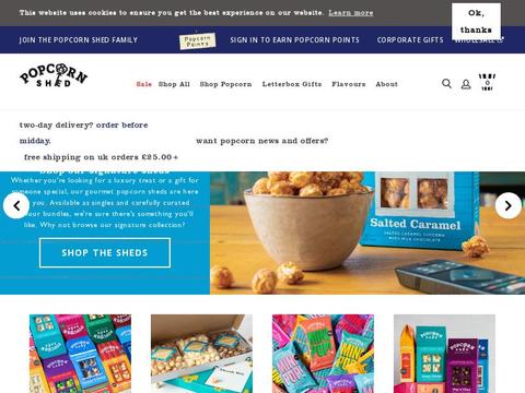 Popcorn Shed Coupons and Promo Code