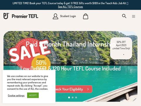 Premier Tefl Coupons and Promo Code