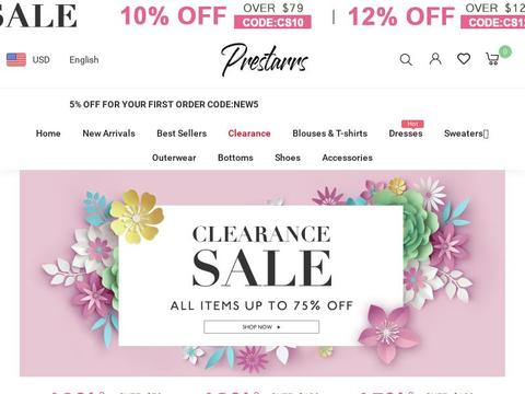 Prestarrs Inc Coupons and Promo Code