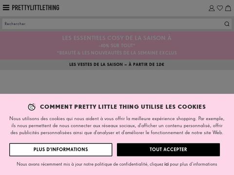 PrettyLittleThing FR Coupons and Promo Code