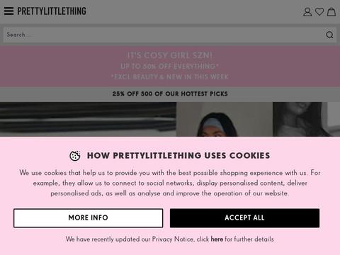 PrettyLittleThing UK Coupons and Promo Code