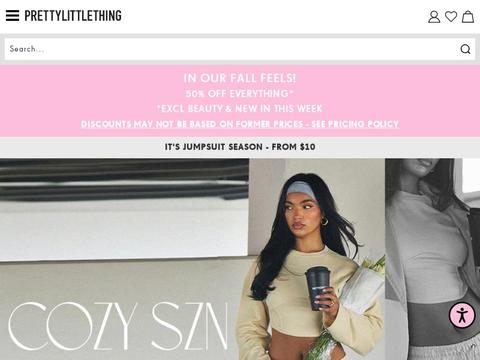 PrettyLittleThing US Coupons and Promo Code