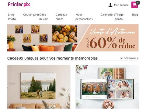 Printerpix FR Coupons and Promo Code