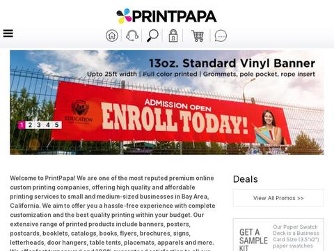 PrintPapa Coupons and Promo Code