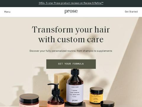 Prose Coupons and Promo Code