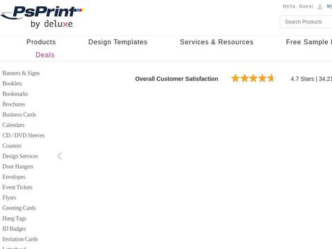 PsPrint Coupons and Promo Code