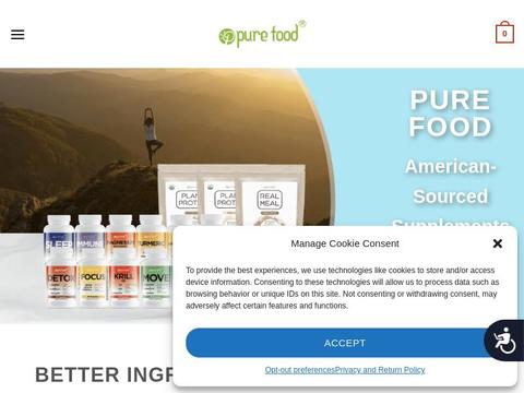 Pure Food Company Coupons and Promo Code