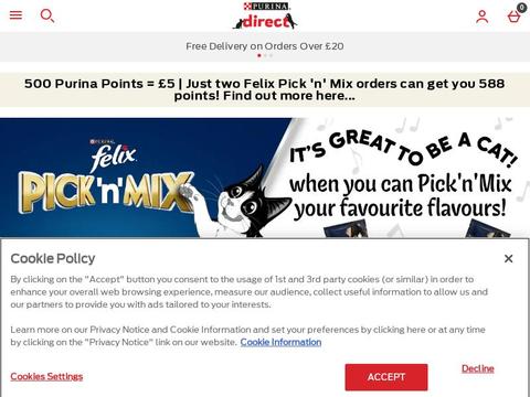 Purina UK Coupons and Promo Code