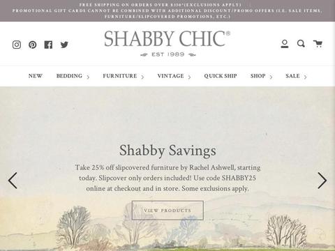 Rachel Ashwell Shabby Chic Couture Coupons and Promo Code