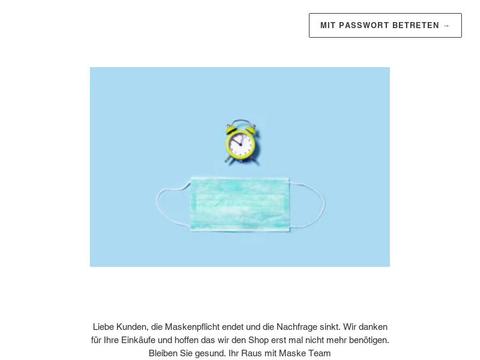 Raus mit Maske Coupons and Promo Code